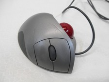 Logitech TrackMan Wheel Mouse USB Trackball T-BB18, Tested & Working picture
