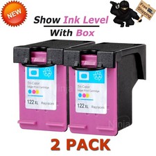 2PK 122XL Color Ink Cartridge for HP HP Deskjet 1000 2510 3000 OfficeJet 4845 picture