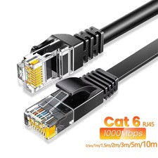 Cat 8 Ethernet RJ45 Cable Super Speed 40Gbps Patch LAN Network Gold Plated Lot picture