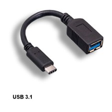 Kentek USB 3.1 Type C Male to A Female Adapter 5G 3A PC Laptop Keyboard Mice HDD picture