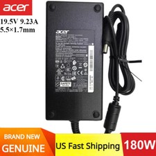 Original ADP-180MB K ADP-180TB F 19.5V 9.23A ACER Laptop Power Supply Charger picture