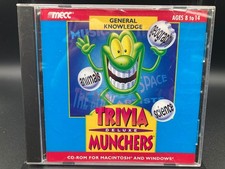 MECC Trivia Munchers Deluxe CD-ROM Software Windows Macintosh picture