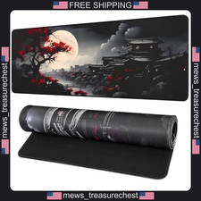 Large Gaming Mouse Pad 31.5 x 11.8 Inch with Anime Pattern Non-Slip Base picture