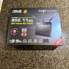 ASUS RT-AC68U AC1900 Dual Band Gigabit Wireless WiFi Router Tested w/ Box picture