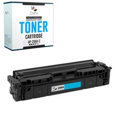 1-PK CMYi Replacement 206A Cyan Toner Cartridge for HP Color LaserJet Pro M255dw picture
