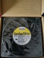 SANYO 9WV1248P1J001 12038 48V 0.65A 12CM Chassis Industrial Cooling Fan Gale picture