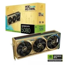 ASUS ROG ASTRAL RTX 5080 O16GB DHAHAB CORE Edition GDDR7 4K Gaming Graphics Card picture