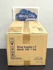Ricoh 404814 Ring Supply LT Black 100 Type S4 / 5 - Sets of 52 Genuine New picture