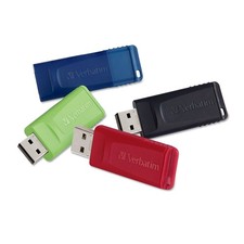 Verbatim® Store 'n' Go USB 2.0 Flash Drive, 16GB, 4/Pack picture