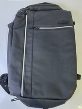 Traveler's Choice Black Travel Laptop Backpack Work School Bag Zip Top picture