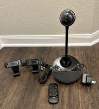 Logitech BCC950 ConferenceCam, 1080p, Black with remote and 2 add'l cameras picture