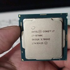Intel Core I7-8700K 6-Core 12-Thread Processor, 3.7GHz, 4.7GHz Turbo picture