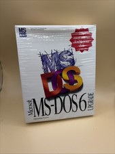 Vintage Microsoft MS DOS 6 Upgrade 3.5