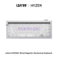 Lofree HYZEN67 wired magnetic axis mechanical keyboard Silver*M picture