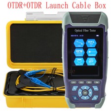 Smart OTDR 1310/1550nm 24dB/22dB Tester OPM/OLS/RJ45 1KM OTDR Launch Cable Box  picture