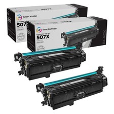 2PK LD CE400X Toner Compatible With HP 507X LaserJet 500 M551 M570 M551n M551dn picture