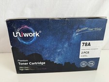 Uniwork 78A Black Toner Cartridge 2-Pack One New picture