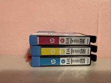 HP 910 Ink Cartridge Genuine: Cyan, Magenta, & Yellow Exp. 01/2025 NEW picture