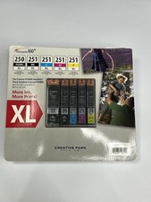Genuine Canon PGI-250XL CLI-251XL C/M/Y/BK Ink Cartridges Value 5 Pack OEM Set picture
