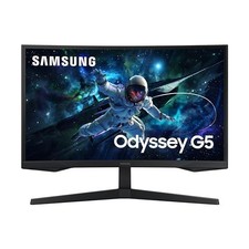 SAMSUNG 27-INCH ODYSSEY G55C SERIES QHD CURVED MONITOR LS27CG552ENXZA - BLACK picture