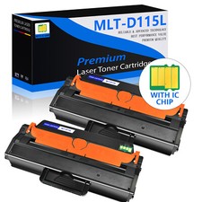 2PK MLT-D115L Toner Cartridge For Samsung M2670N 2670FN2870FW 2870FD 2880FW picture