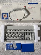 NOS Key Tronic MACPRO Plus Mechanical Keyboard for Macintosh ADB Modular Jack picture