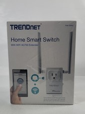 Trendnet Home Smart Switch with WiFi AC750 Extender - Wireless Booster Repeater  picture