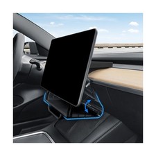 Hideable Under Screen Storage Organizer Compatible with Tesla Model Y 2024-20... picture