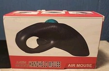 Welspo Y-10L Black Wireless USB Handheld Finger Trackball Mouse Used picture