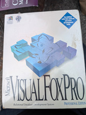 Microsoft Visual FoxPro 3.0 Professional Edn New Database CD for Windows English picture