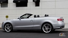 Cars 2015 cec tuning wheels audi a5 Desk Mat Stitched picture