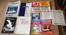 8 Atari ST series books / manuals: various picture