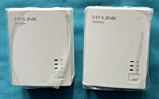 Set of 2 TP-LINK TL-PA2010 AV200 200Mbps Powerline Adapter Ethernet picture