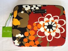 Vera Bradley Bittersweet Neoprene Tablet eReader Sleeve 10x8 Padded Zipper N10 picture