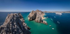 Landscape photography nature sea beach cruise ship boat Custom Gaming Mat Desk picture