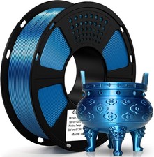 GEEETECH PETG 3D Printer Filament 1.75mm 1kg Metallic Blue PETG Filament NEW picture