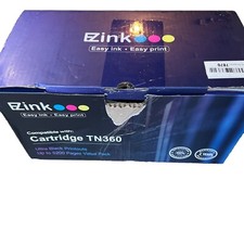 TWO EZink EZ Ink TN360 TN-360 Black Toner Cartridges picture