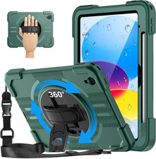 Designed for Ipad A16 Case Rotating Kickstand Waterproof for Ipad 10Th &A16 picture