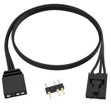4 Pin to 3 Pin RGB Adapter for Corsair RGB HUB, Lighting Node CORE, Commander... picture