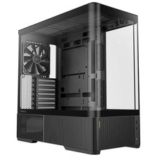 Antec C6 Curve Air Black ATX Mid Tower Case Panoramic Curved Glass C6CURVEAIR picture
