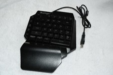 Bluefinger left hand One Hand RGB Gaming Keyboard USB Wired Rainbow Letters w1 picture