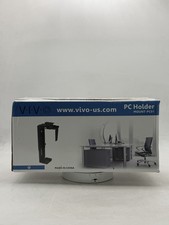 VIVO Adjustable Under Desk Wall PC Mount Computer CPU Holder Black MOUNT-PC01 picture
