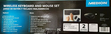 Wireless Keyboard and Mouse BY MEDION picture