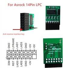 High Quality TPM 1.2 Security Module Board For ASROCK 14 PIN LPC Motherboard picture