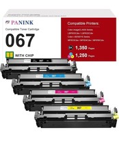 PANINK 067 067H Toner Cartridge Set for Canon MF656Cdw LBP632Cdw LBP633Cdw picture