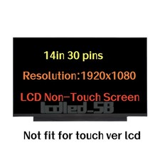 N140HGA-EA1 N140HGA-EA1 REV.C5 FHD LCD LED FRU 5D11C12732 Screen SD11C12737 14'' picture