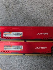 JUHOR DDR4 SDRAM 16GB (2x8GB) DDR4-3200 PC4-25600 DIMM XMP Red picture