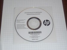HP EliteDisplay E273q QHD Monitor Software & Documentation CD picture