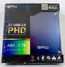 SILICON POWER SP ARMOR A80 ~ 1TB Portable Hard Drive ~ USB 3.0 ~ New Sealed picture