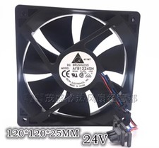 Delta AFB1224SH 12025 DC24V 0.42A 12CM 3-Pin Inverter Ball Cooling Fan picture